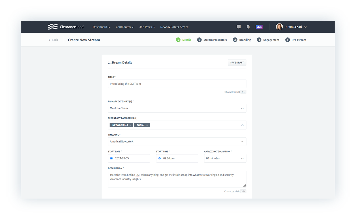 Latest Features for Finding Cleared Professionals ClearanceJobs